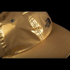 The North Face Accessories - Supreme The North Face Gold Metallic 6-Panel Hat The North Face Accessories - Supreme The North Face Gold Metallic 6-Panel Hat